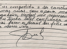 Recado de Lula: “Haddad vai fazer o Brasil ser feliz de novo com o nosso voto”