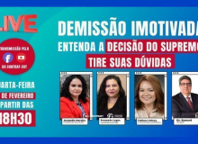 Live vai esclarecer proibição da demissão imotivada