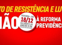 CUT Brasília convoca novo ato contra o fim das aposentadoria