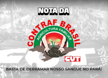 Nota da Contraf Brasil / CUT sobre assassinato de agricultor familiar no Pará