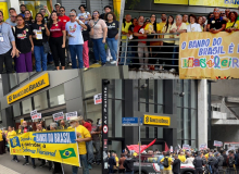 Bancários realizam atos nacionais em defesa do Banco do Brasil nesta quarta-feira