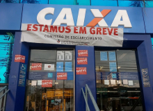 Trabalhadores param por 24 horas e mandam recado contra abertura de capital na Caixa