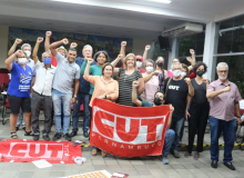 CUT e IOS debatem organização dos entregadores com a categoria em Recife