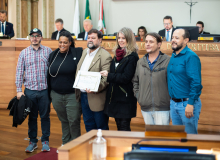 Quarta Sindical é homenageado na Câmara de Vereadores de Curitiba