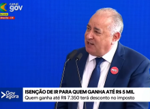 “Passo gigantesco”, diz Sérgio Nobre sobre Lei da Isenção do IR, sancionada por Lula