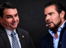 Financiador de Dark Horse recebeu dinheiro do crime; Flávio usou avião de Vorcaro