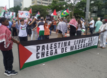 São Paulo terá protesto em defesa da Palestina neste sábado (4)