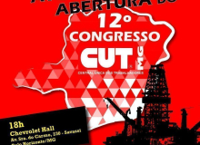 Congresso Estadual da CUT-MG começa nesta sexta (28)
