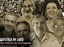 Ativistas históricos são homenageados no Dia da Luta Operária