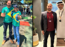 Esposa contradiz versão "pen drive" de Eduardo Bolsonaro sobre ida à Copa do Qatar
