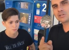 Vídeos de Eduardo Bolsonaro criticando preços da gasolina bombam nas redes