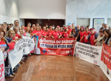 Servidores cobram medidas para estancar crise financeira  no Sassepe