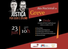 Servidores da Funai param nesta quinta por saída do delegado que preside a fundação