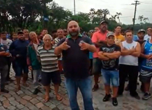 Líder dos caminhoneiros do Porto de Santos é libertado depois de algumas horas preso