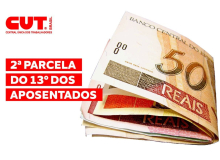 2ª parcela do 13º de aposentados e pensionsitas do INSS começa a ser paga no dia 24