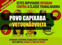 Eleitores terão que escolher candidatos, mas podem optar pelos não traidores