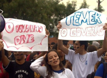 Contra o desmonte na educação, ocupações nas escolas crescem