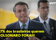 57% dos brasileiros são a favor do impeachment de Bolsonaro
