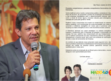 Haddad assume compromisso com os trabalhadores de não privatizar a Eletrobras