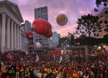 1º de Maio histórico de Curitiba é marcado por mensagem de esperança de Lula