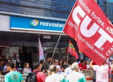 CUT e centrais farão protesto contra o sucateamento do INSS no dia 14