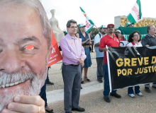 Greve de fome pela liberdade de Lula entra no segundo dia