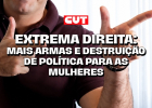 Proposta de Flavio Bolsonaro, política armamentista põe em risco a vida das mulheres
