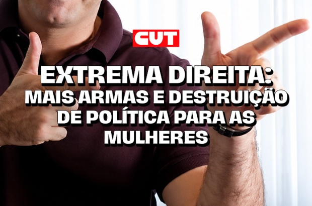 Proposta de Flavio Bolsonaro, política armamentista põe em risco a vida das mulheres
