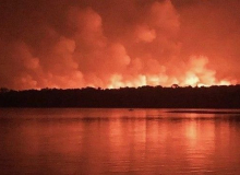 Grileiro e PM podem ter causado incêndio atribuído a brigadistas no PA, diz prefeito