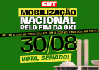 Trabalhadores e trabalhadoras vão às ruas para pressionar o Senado pelo fim da 6x1