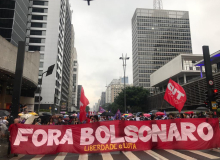 Fora Bolsonaro foi o principal “grito” das mulheres neste 8 de março