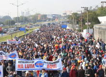 Metalúrgicos de todo o país se unem em apoio a Haddad