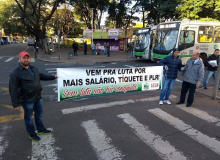Rodoviários de Maringá continuam na luta por direitos