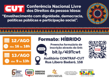 CUT realiza conferência para debater propostas a serem enviadas à 6ª CONADIPI