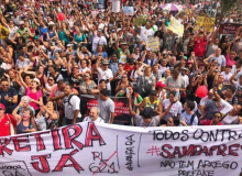 Servidores se mobilizam para impedir votação da reforma da Previdência no Natal