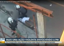 Jovem de 19 anos desmaia após ser duas vezes estrangulado por PM em SP