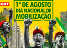 1º de agosto é dia de ir às ruas defender nossa soberania contra os ataques de Trump