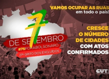 Mais de 80 cidades já confirmaram atos em defesa da democracia no dia 7 de setembro