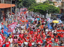 1º de maio: nas ruas, trabalhadores e trabalhadoras pedem o fim da escala 6 por 1
