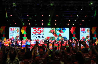 Nova diretoria da CNTE  é eleita com 93,76% dos votos no 35º Congresso