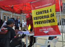 CUT-RS e centrais lançam abaixo-assinado contra reforma da Previdência