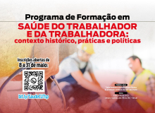 CUT-SP e Diesat abrem inscrições para formação em "saúde do trabalhador"