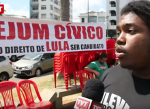 Baianos em jejum por Lula Presidente