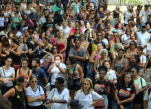 Servidoras e servidores municipais rejeitam nova proposta e seguem mobilizados