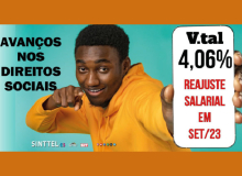 V.tal propõe 4,06% nos salários e anistia no 13º antecipado em janeiro de 2023