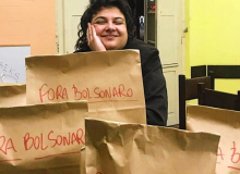 Dona de bar cansa da direita, faz delivery ‘fora, Bolsonaro’ e finanças melhoram