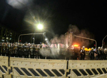 Polícia de Brasília ataca manifestação pacífica