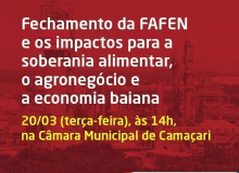 Fechamento da Fafen na Bahia compromete Segurança Nacional, denuncia Sindipetro
