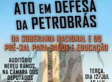 Petroleiros, educadores e outras categorias farão ato em defesa do Pré-Sal