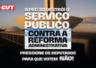 NA PRESSÃO: diga não a PEC que pretende desmontar os serviços públicos no país